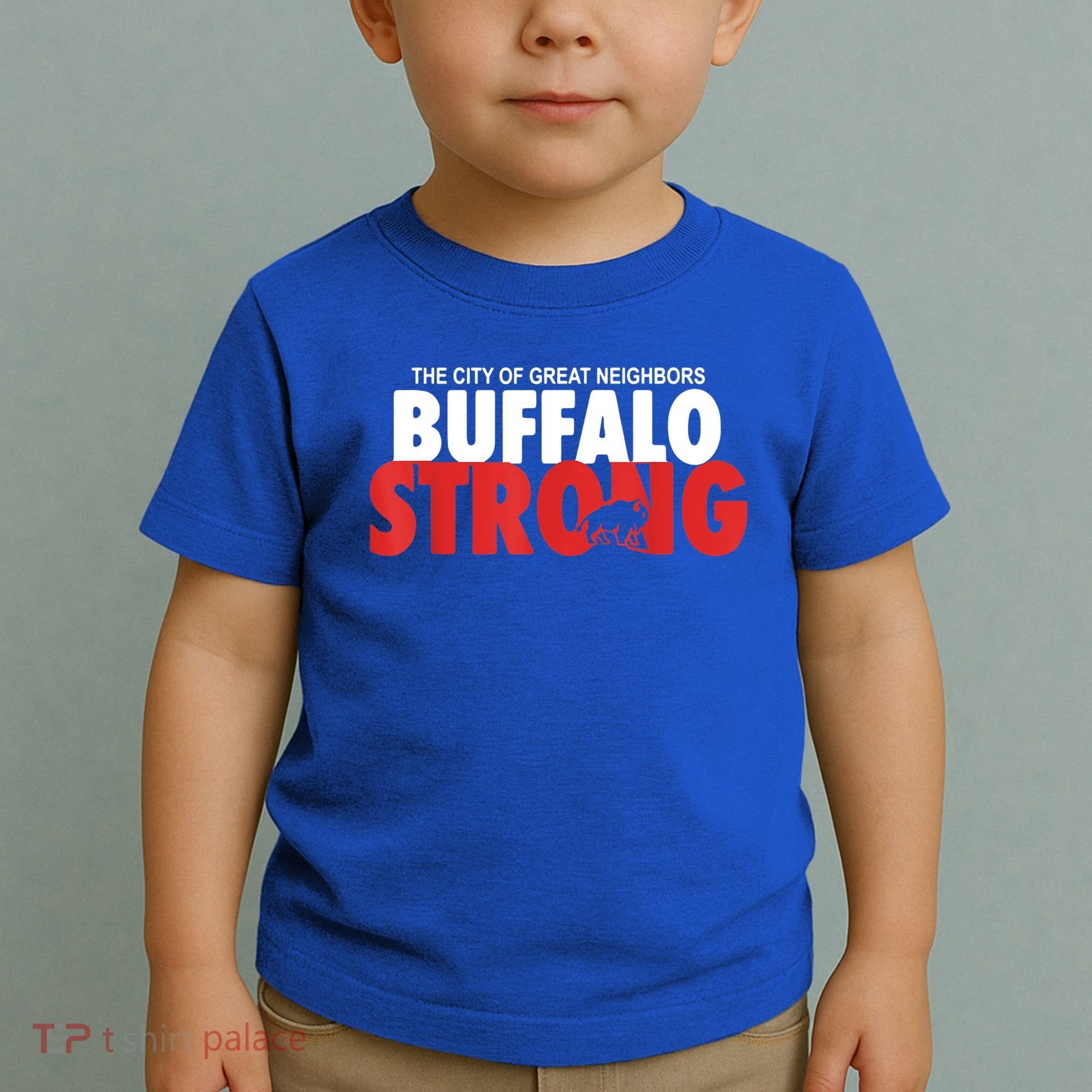 Buffalo Strong Shirt Buffalo Strong Pray For Buffalo Shirt Toddler T-Shirt