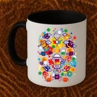 Bee Swarm Simulator Merch Stylized Beekeeper Coffee Mug thumb 2