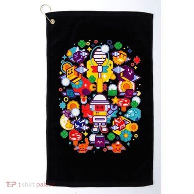 Bee Swarm Simulator Merch Stylized Beekeeper Golf Towel