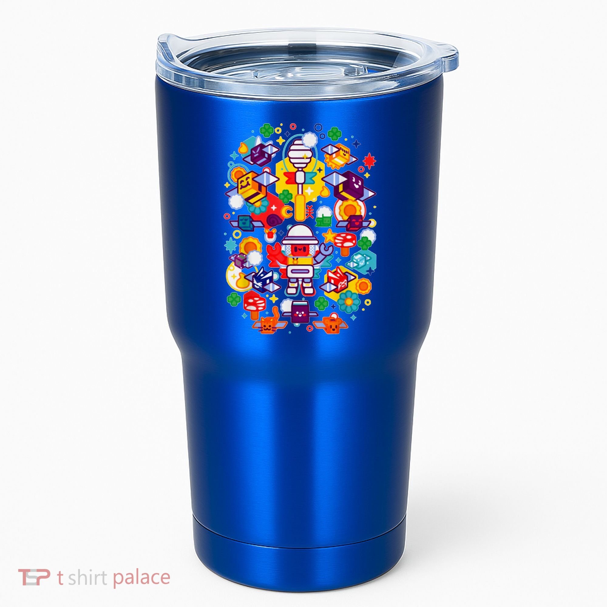 Bee Swarm Simulator Merch Stylized Beekeeper Tumbler