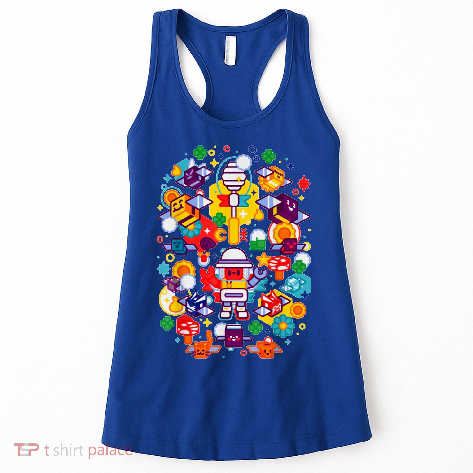 Bee Swarm Simulator Merch Stylized Beekeeper Women's Tank Top