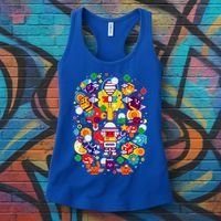 Bee Swarm Simulator Merch Stylized Beekeeper Women's Tank Top thumb 3