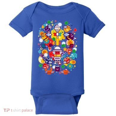 Bee Swarm Simulator Merch Stylized Beekeeper Baby Bodysuit
