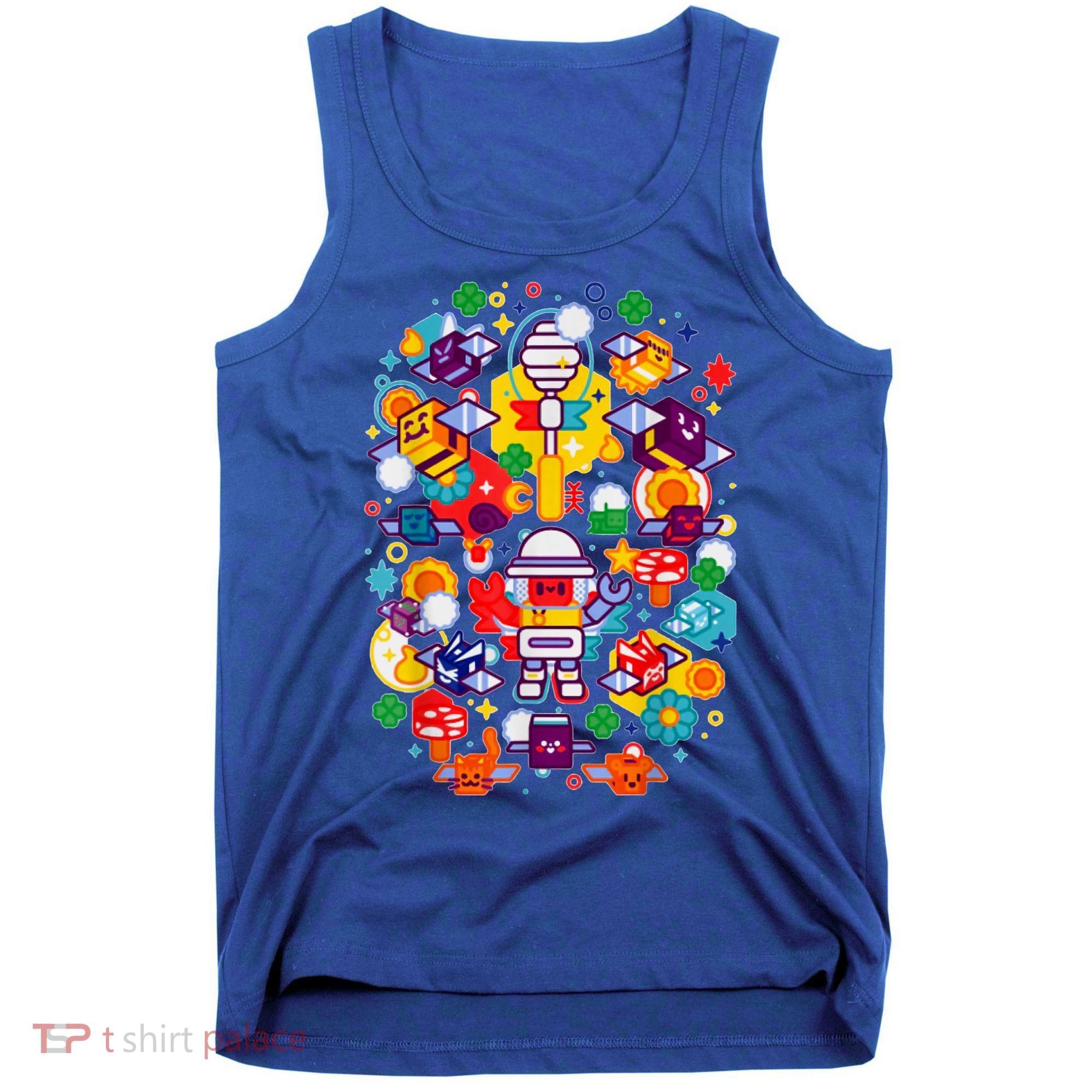 Bee Swarm Simulator Merch Stylized Beekeeper Tank Top