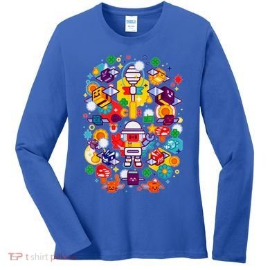 Bee Swarm Simulator Merch Stylized Beekeeper Women's Long Sleeve Shirt