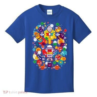 Bee Swarm Simulator Merch Stylized Beekeeper Kids T-Shirt