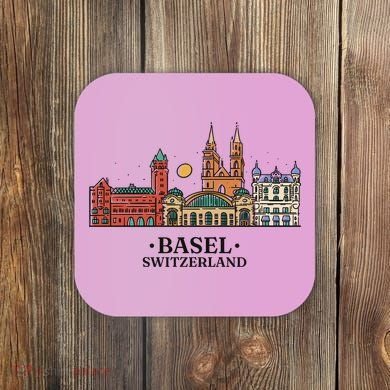 Basel Switzerland Skyline Coaster