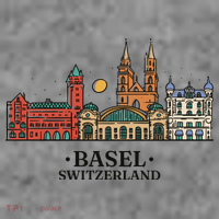 Basel Switzerland Skyline Toddler Hoodie thumb 2