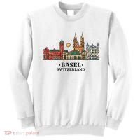 Basel Switzerland Skyline Sweatshirt thumb 0