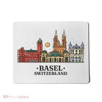 Basel Switzerland Skyline Mousepad thumb 0