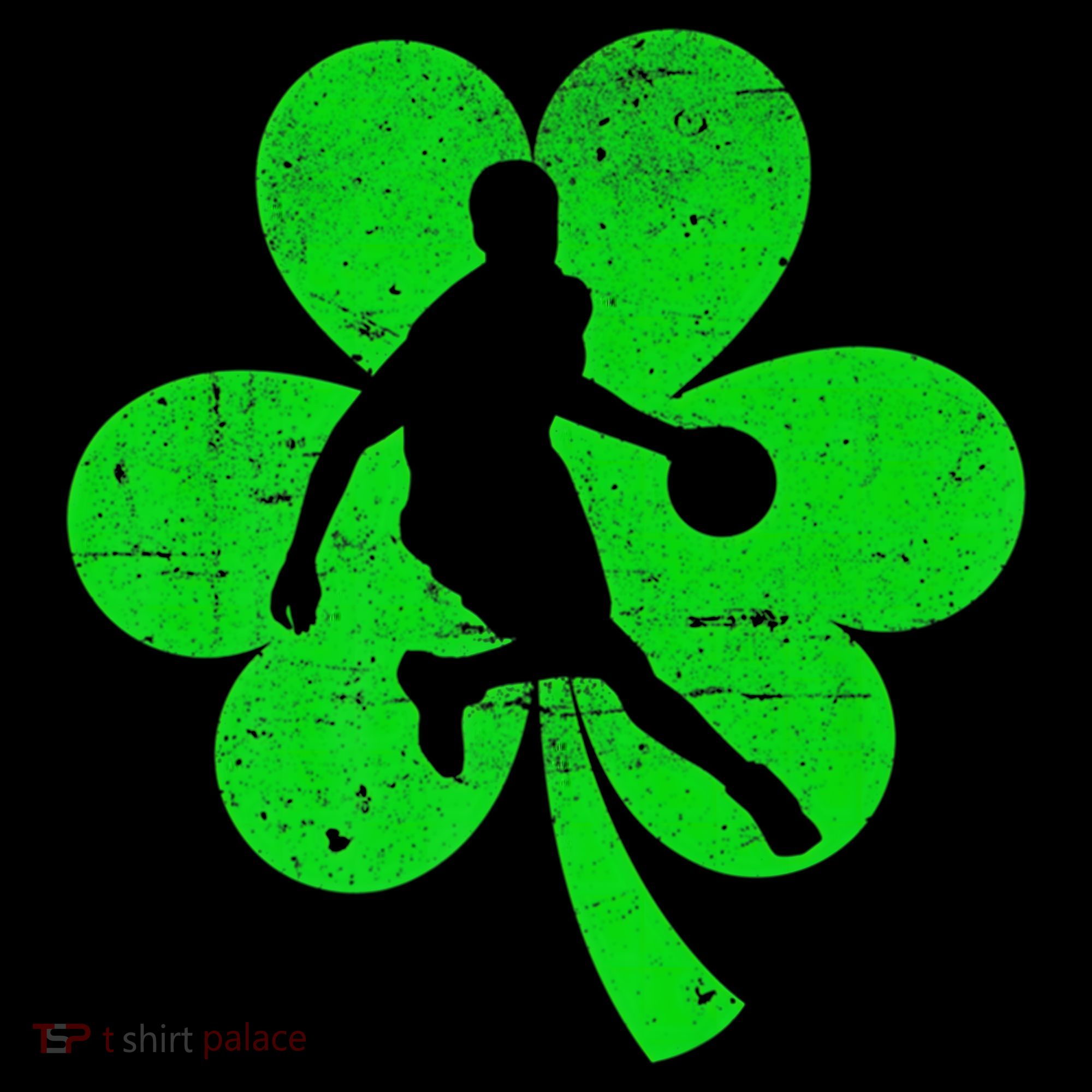 Basketball Sports St Patrick's Day Retro Shamrock Irish Gift Coffee Mug