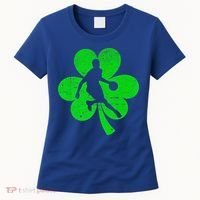 Basketball Sports St Patrick's Day Retro Shamrock Irish Gift Women's T-Shirt thumb 0