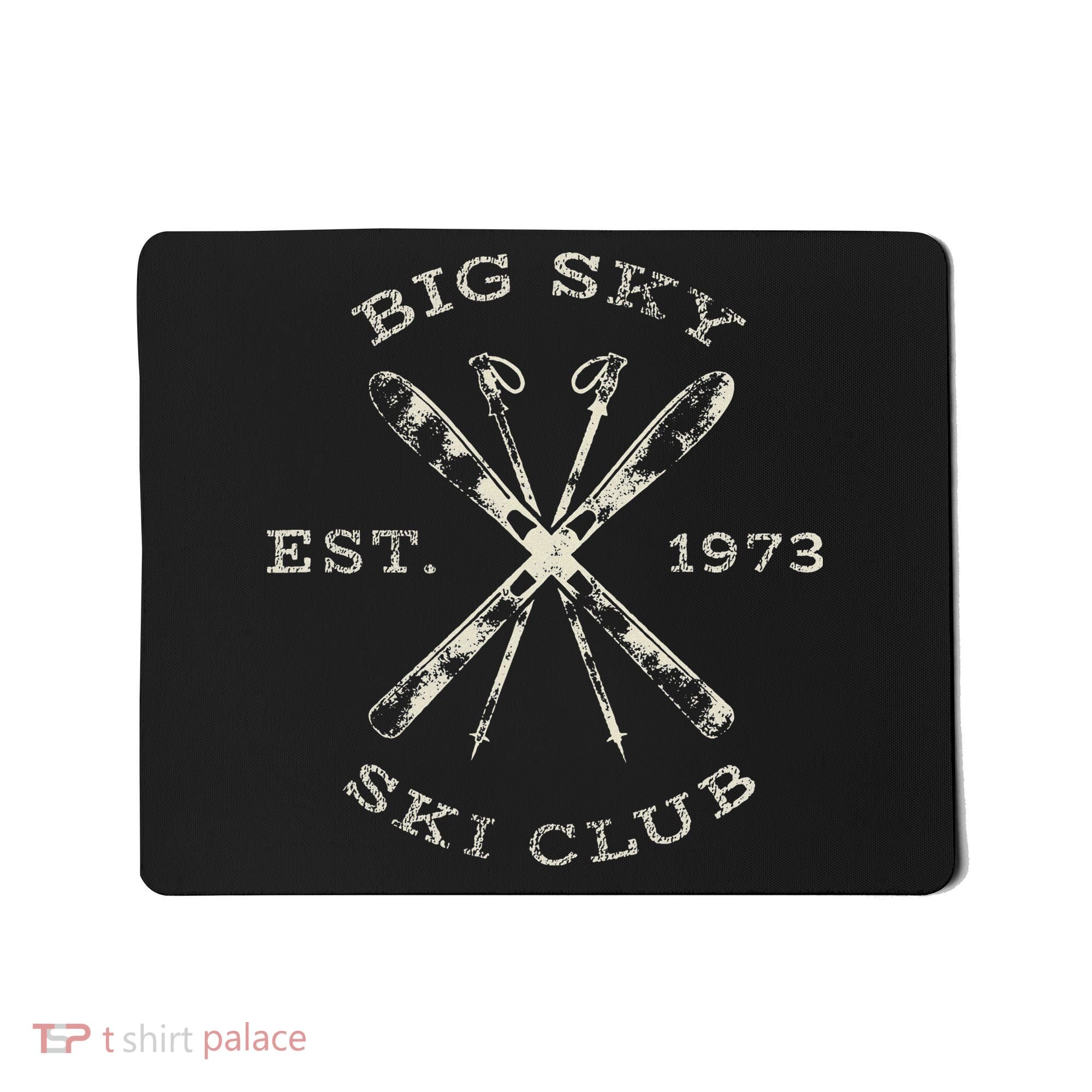 Big Sky Ski Resort Mousepad