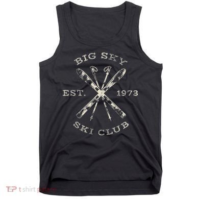 Big Sky Ski Resort Tank Top