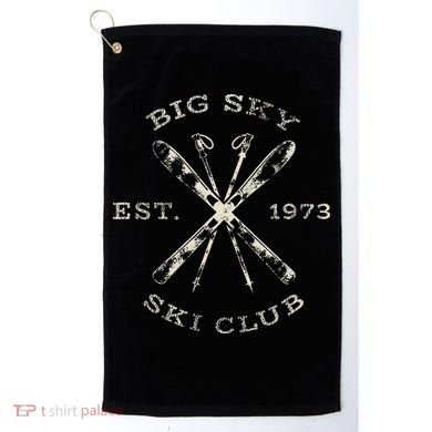 Big Sky Ski Resort Golf Towel