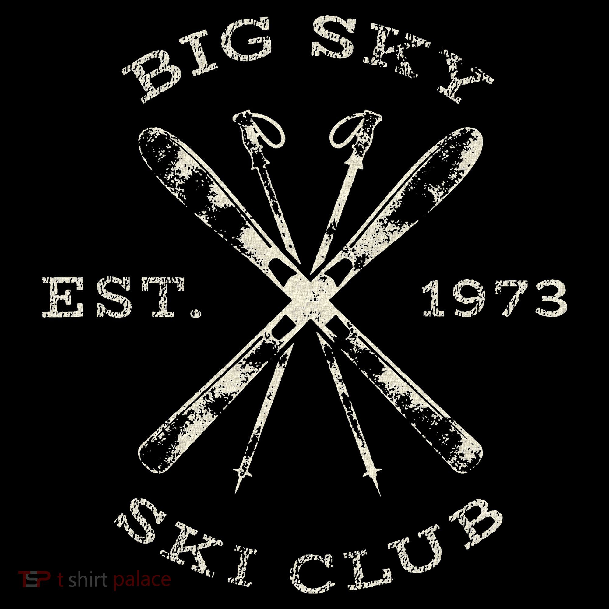 Big Sky Ski Resort Toddler T-Shirt