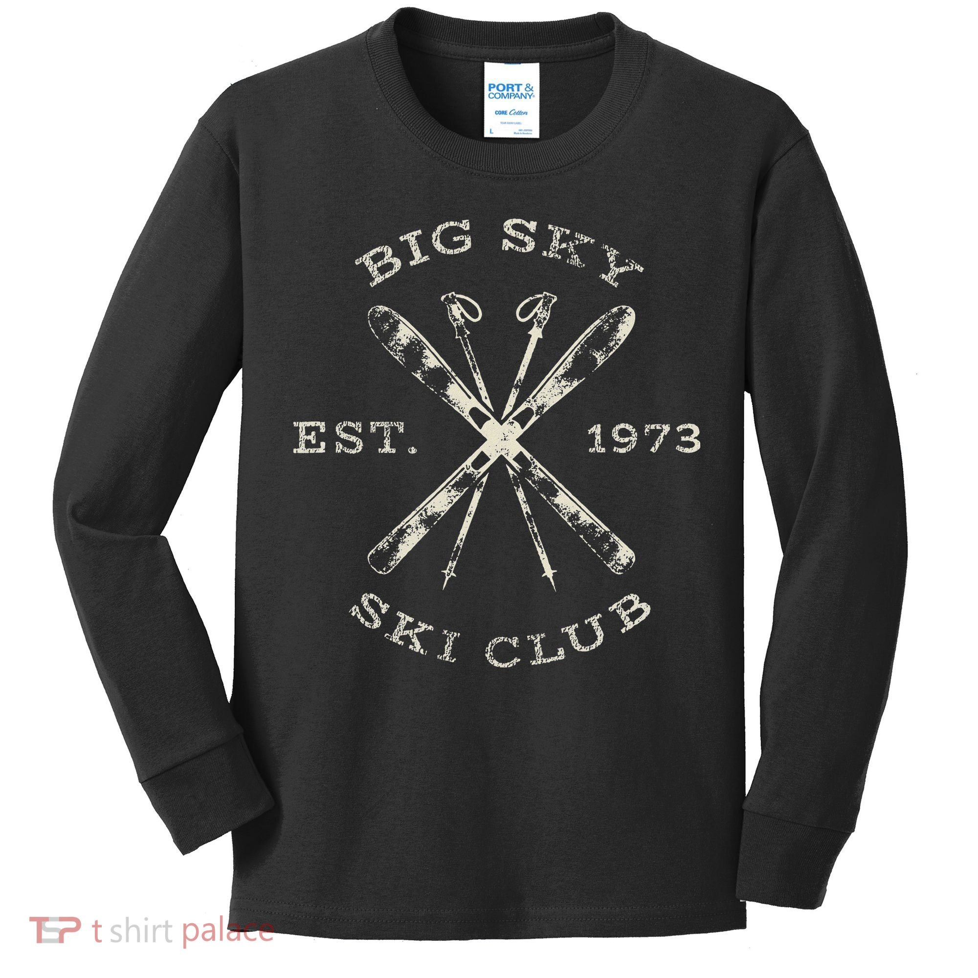 Big Sky Ski Resort Kids Long Sleeve Shirt