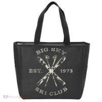 Big Sky Ski Resort Tote Bag thumb 0