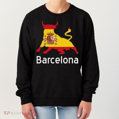 Barcelona Spain Spanish Bullfighting Women's Sweatshirt