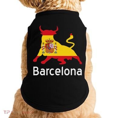 Barcelona Spain Spanish Bullfighting Doggie Tank