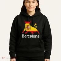 Barcelona Spain Spanish Bullfighting Hoodie thumb 5