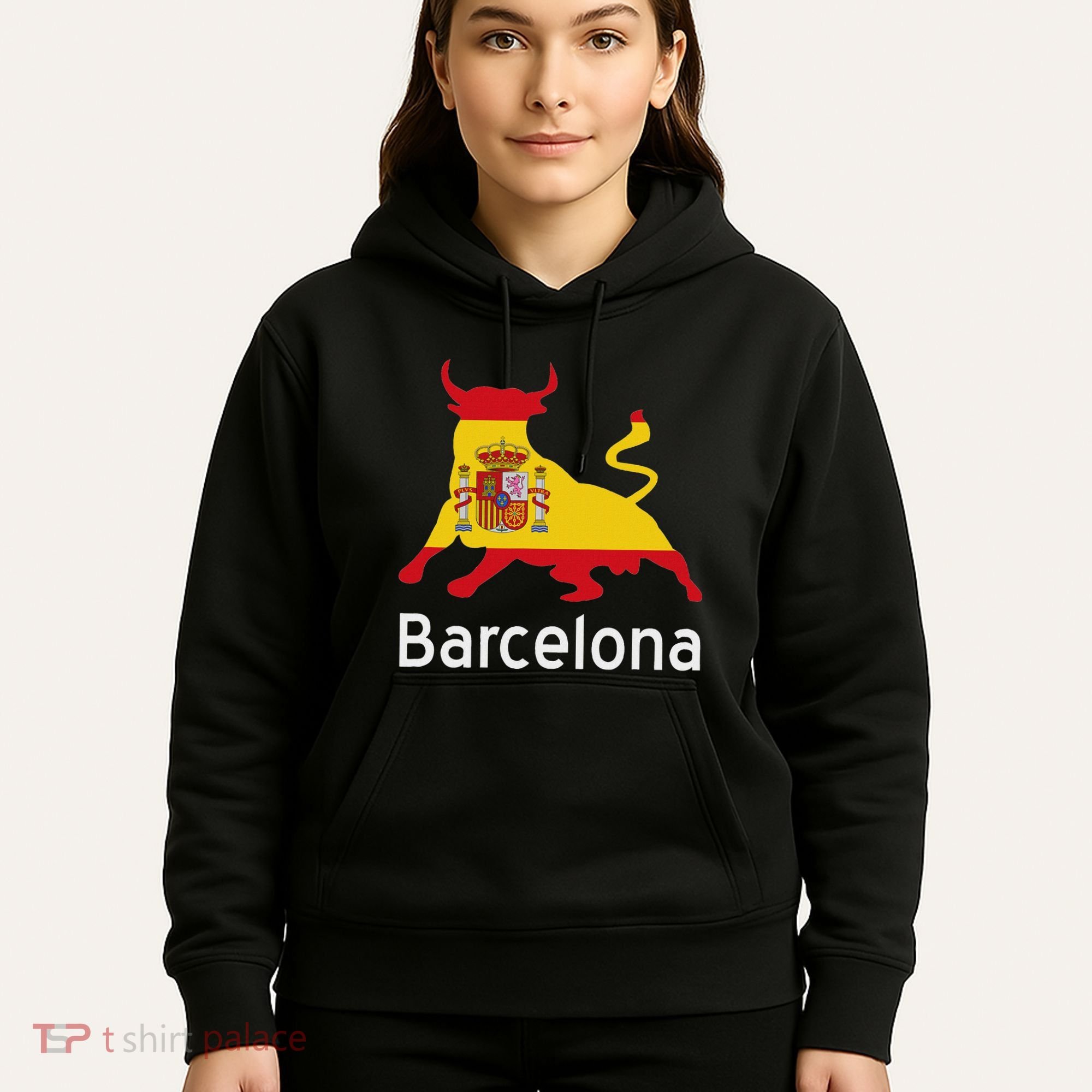 Barcelona Spain Spanish Bullfighting Hoodie