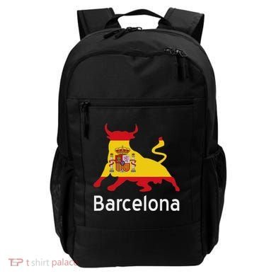 Barcelona Spain Spanish Bullfighting Backpack