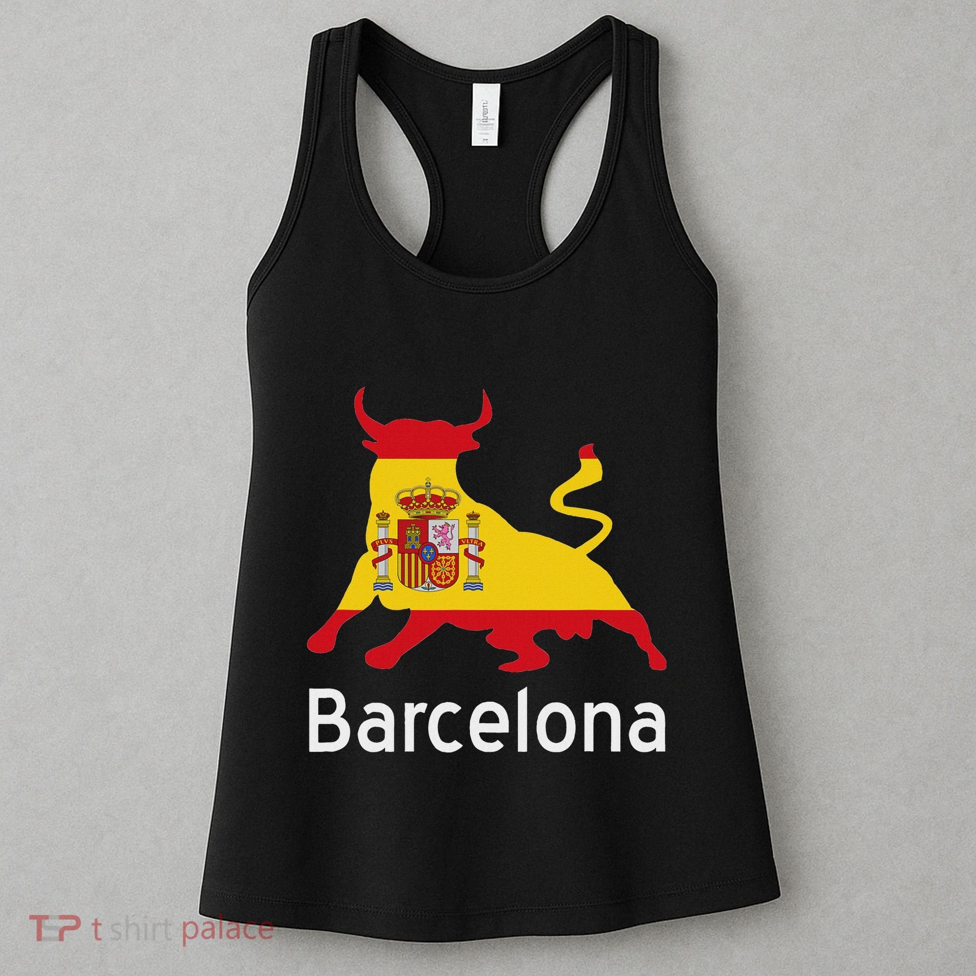 Barcelona Spain Spanish Bullfighting Women's Tank Top