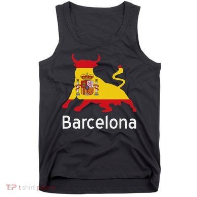 Barcelona Spain Spanish Bullfighting Tank Top