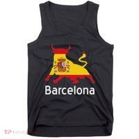 Barcelona Spain Spanish Bullfighting Tank Top thumb 0