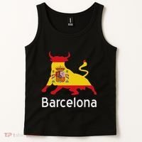 Barcelona Spain Spanish Bullfighting Tank Top thumb 2
