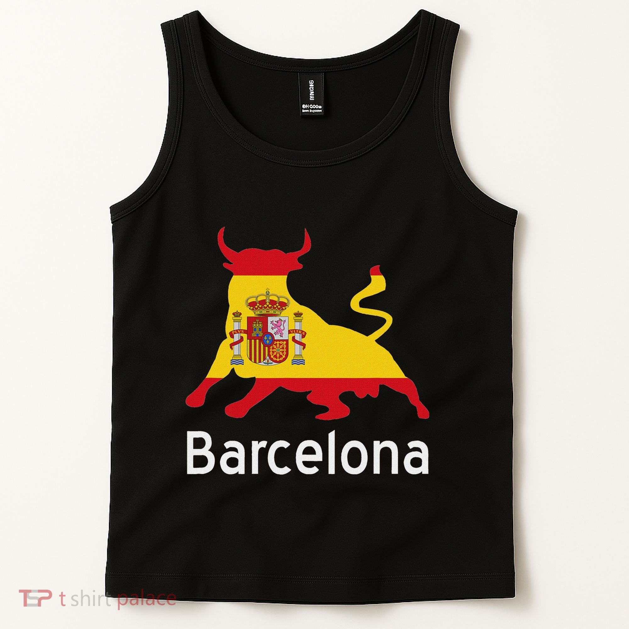 Barcelona Spain Spanish Bullfighting Tank Top