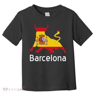 Barcelona Spain Spanish Bullfighting Toddler T-Shirt