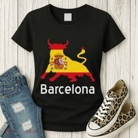 Barcelona Spain Spanish Bullfighting Women's T-Shirt thumb 3