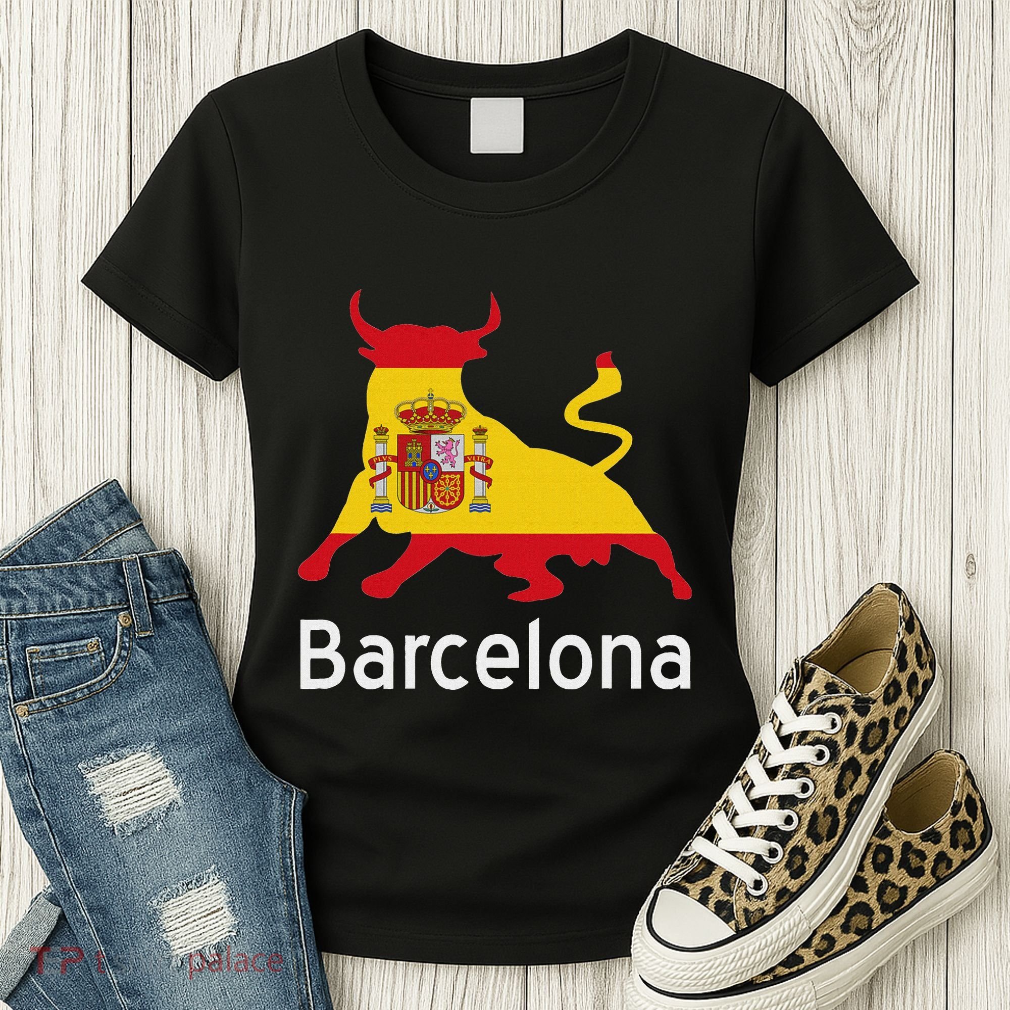 Barcelona Spain Spanish Bullfighting Women's T-Shirt