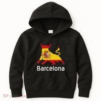 Barcelona Spain Spanish Bullfighting Kids Hoodie thumb 0