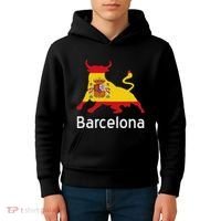 Barcelona Spain Spanish Bullfighting Kids Hoodie thumb 4