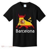Barcelona Spain Spanish Bullfighting Kids T-Shirt thumb 0