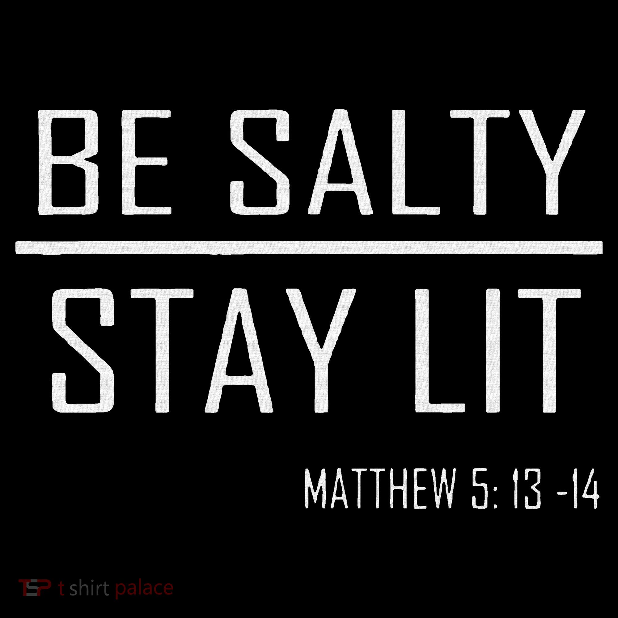 Be Salty Stay Lit Ornament