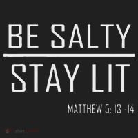 Be Salty Stay Lit Golf Towel thumb 3