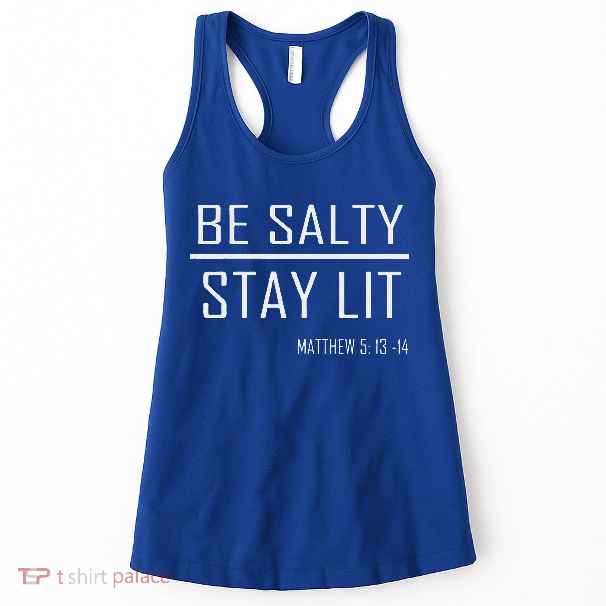 Be Salty Stay Lit Women's Tank Top