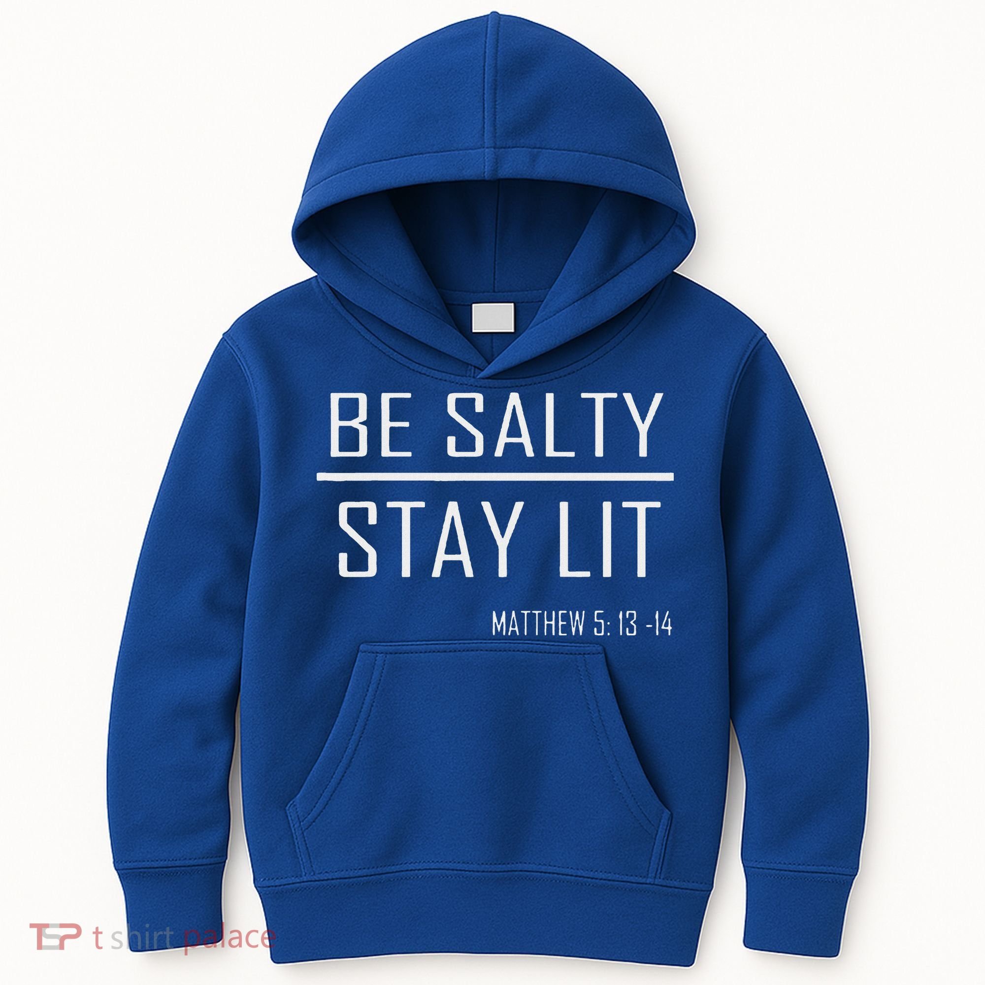 Be Salty Stay Lit Kids Hoodie