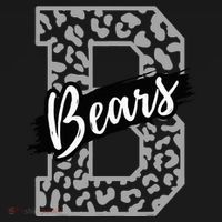 Bears School Sports Fan Team Spirits Mascot Heart Leopard Doggie Tank thumb 4