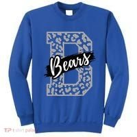 Bears School Sports Fan Team Spirits Mascot Heart Leopard Sweatshirt thumb 0