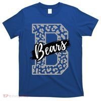 Bears School Sports Fan Team Spirits Mascot Heart Leopard T-Shirt thumb 0