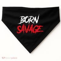 Born Savage Savage USA-Made Doggie Bandana thumb 0