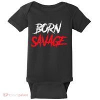 Born Savage Savage Baby Bodysuit thumb 0