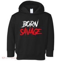 Born Savage Savage Toddler Hoodie thumb 0