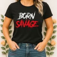 Born Savage Savage Women's T-Shirt thumb 2