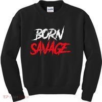 Born Savage Savage Kids Sweatshirt thumb 0